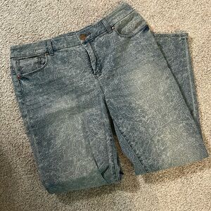 {Chico’s} So Slimming Girlfriend Ankle Jeans